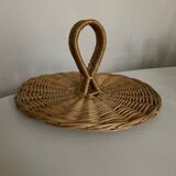 wicker tray Provence 1960