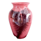 Vase faïence irisé