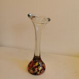 Vase en os de la verrerie danoise holmegaard