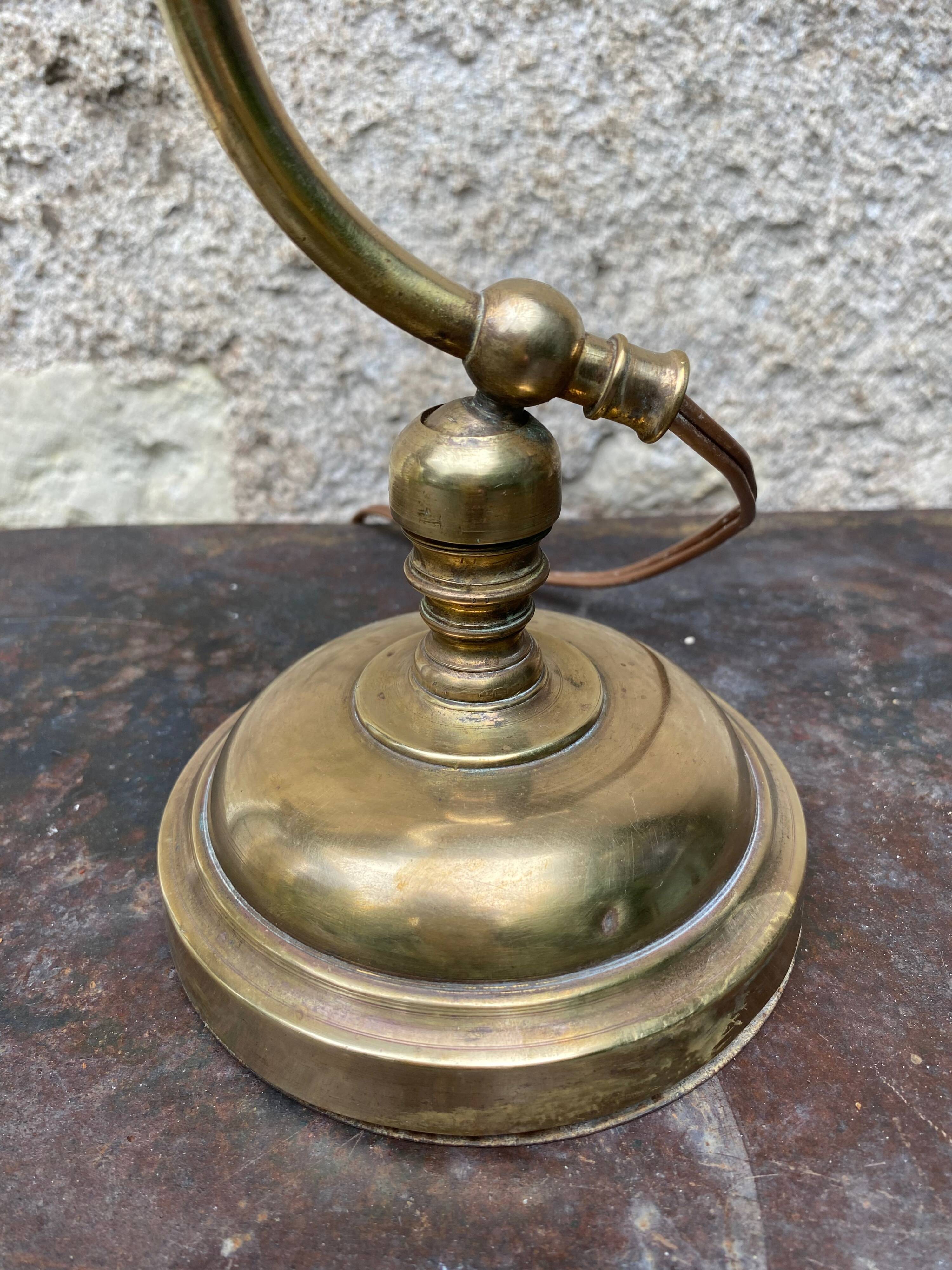 Brass piano lamp