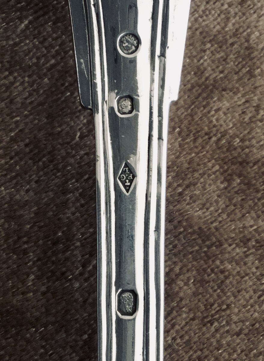 Silver stew spoon