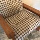 Vintage pine chair style Swedish chalet 1960-1980