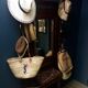 Locker room, coat rack