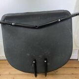 4 Effezeta chairs Italy tubular mid century vintage design 1980