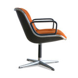Beautiful chair "executive chair" by Charles Pollock knoll edition 1st series