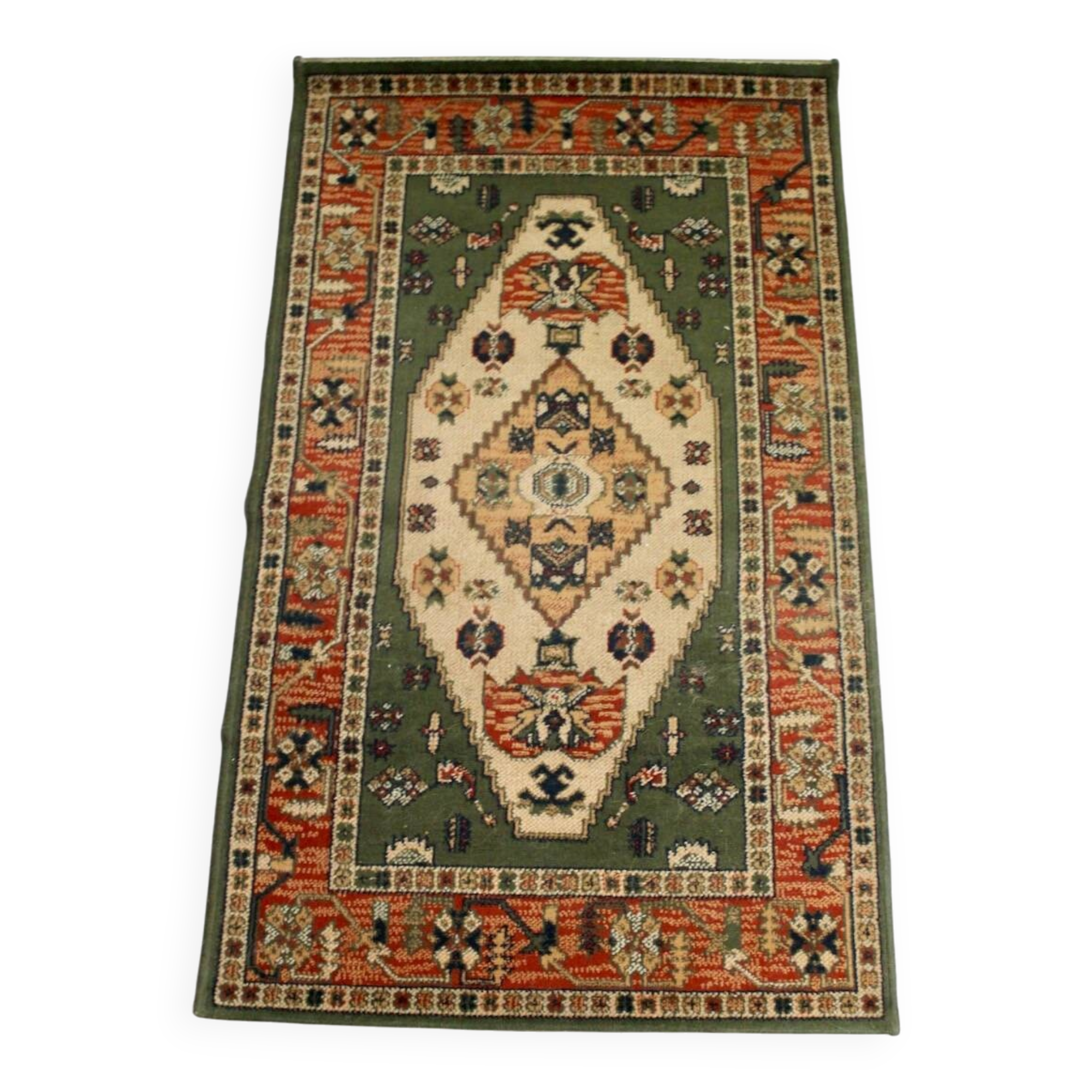 Oriental decorative rug collection Caméo Belgium weavers 148 cm x 80 cm