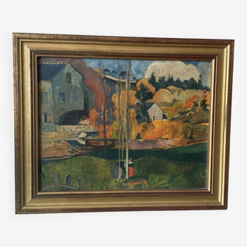 Cadre Les Éditions Braun Paris Gauguin