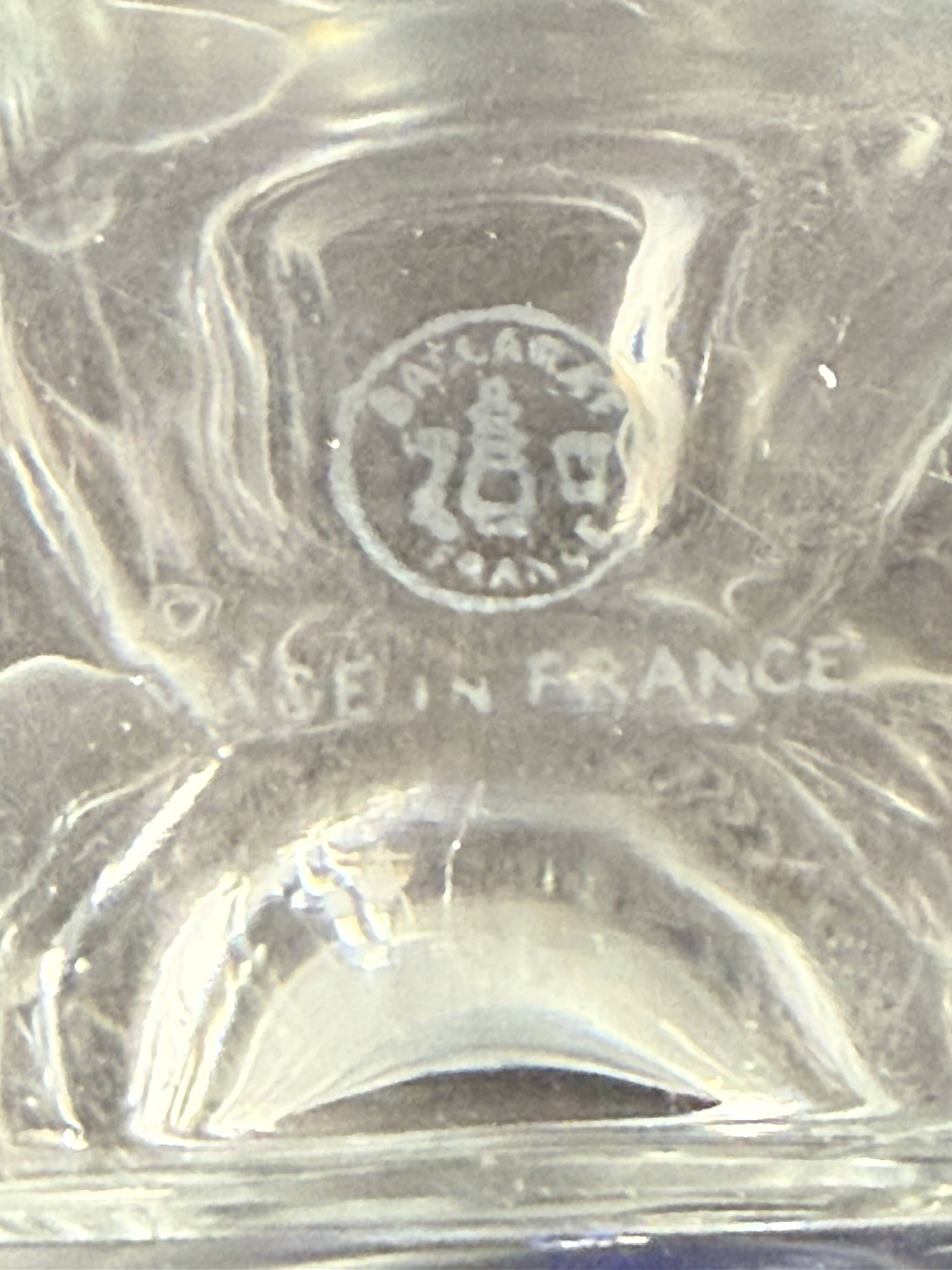 Rare large Baccarat perfume bottle - Art Deco