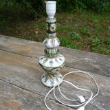 Ceramic lamp Quimper L'Helguen André manufacture Kéraluc