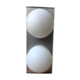 Vintage opaline wall lamp