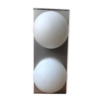 Vintage opaline wall lamp