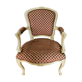 Louis XV style convertible armchair