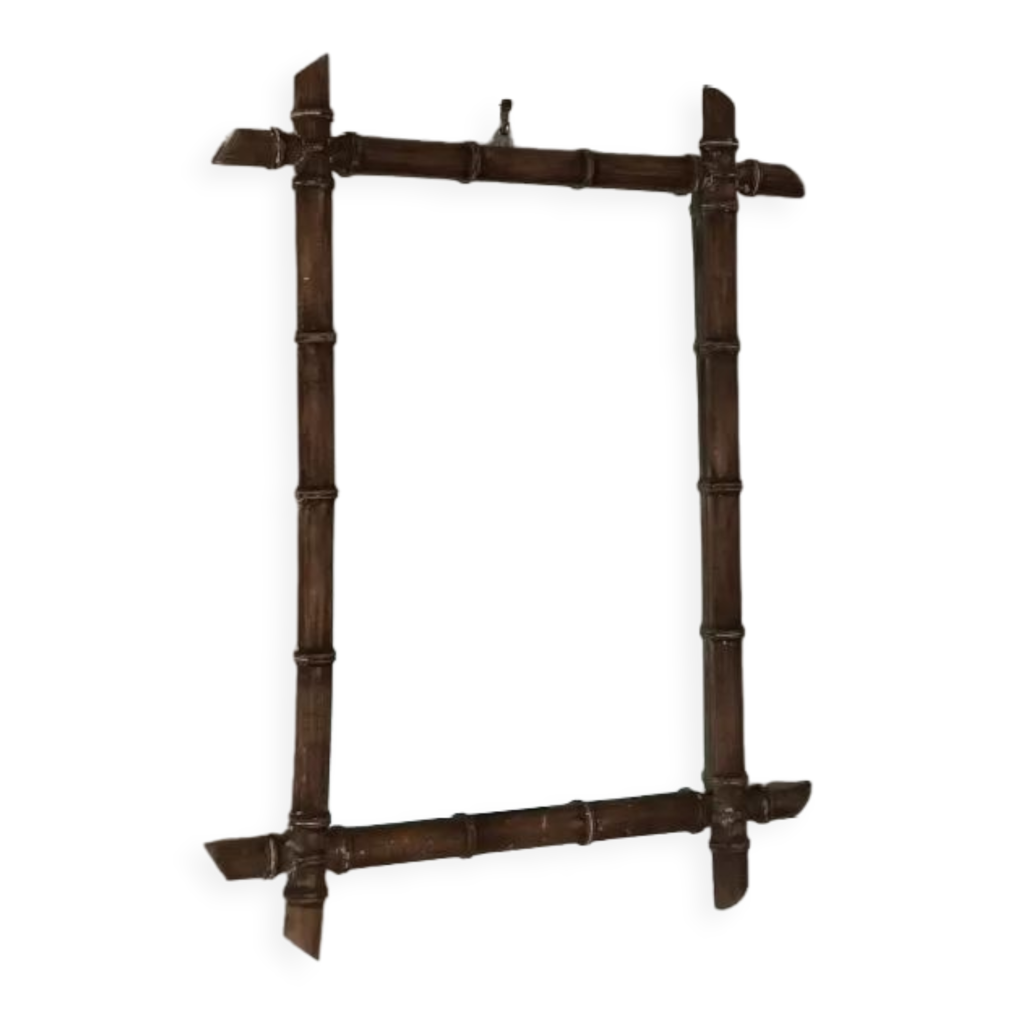 Miroir cadre bambou