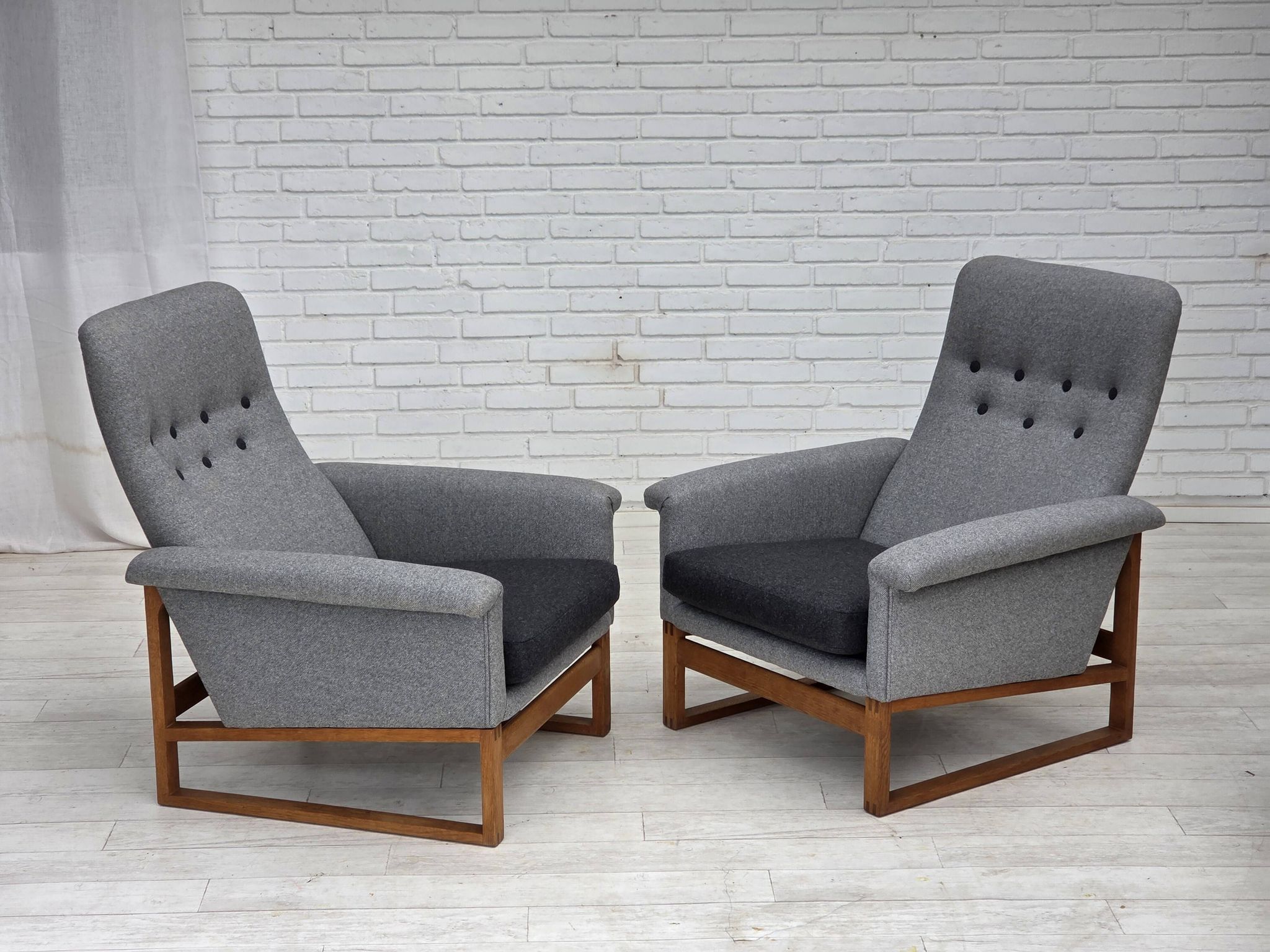 Années 1960, design danois de Børge Mogensen pour Fredericia Stolefabrik.