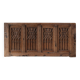 Neo-Gothic Flemish hand carved panel in solid oak, ca. 1850