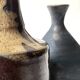Céramique - Vase soliflore en grès émaillé, France vers 1970