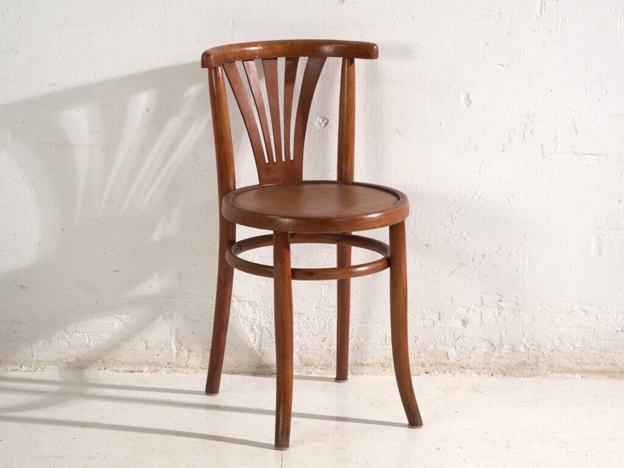 Antique bentwood chairs in Thonet style – Hungary, circa 1960 #7 - Set of 2 pieces