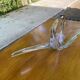 60s stretched crystal centrepiece fruit bowl