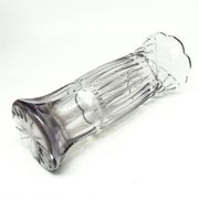 Vase postmoderne, cristal, Belgique, années 1960