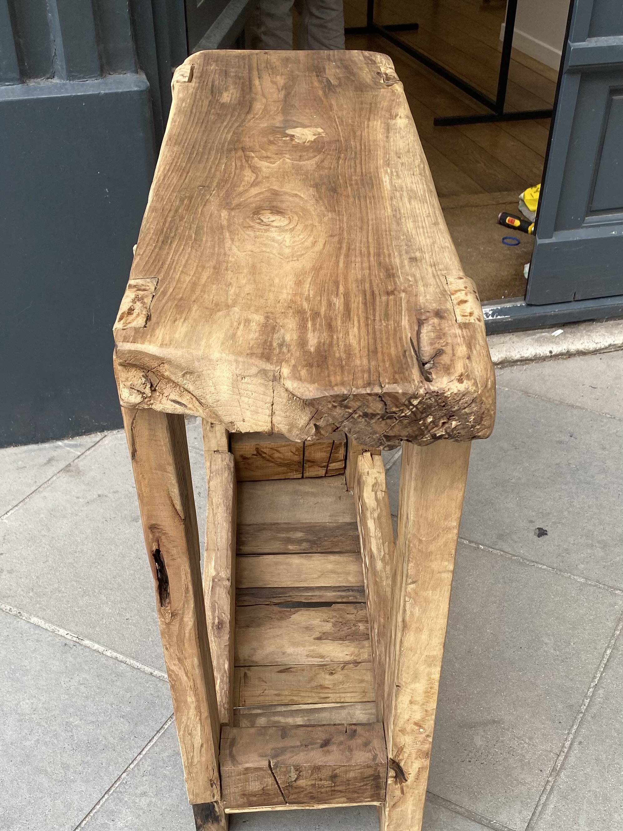Wooden workbench