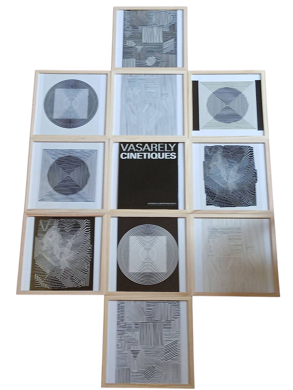 Victor Vasarely planche cinétique 1973J