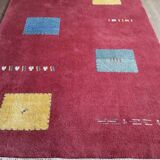 Handmade Indo Gabbeh rug 243x172cm
