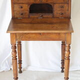 Secretary desk happiness of the day Louis Phillipe in walnut