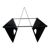 Partager porte revue 80s design Memphis Starck vynil rack dj cassina flos