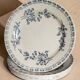 4 earthenware plates, Grigny — "Muguet" model