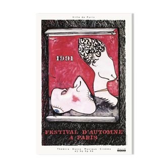 Jasper Johns Poster, Fall Festival
