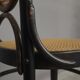 Chairs in bent beech and vienna straw, 1980