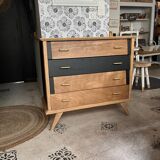 Scandinavian chest of drawers, 1950s-70s