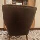 "Cocktail" Armchair 1950 – Compass Legs & Firm Spring Seat