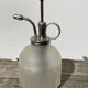 Plant sprayer opaque glass and metal