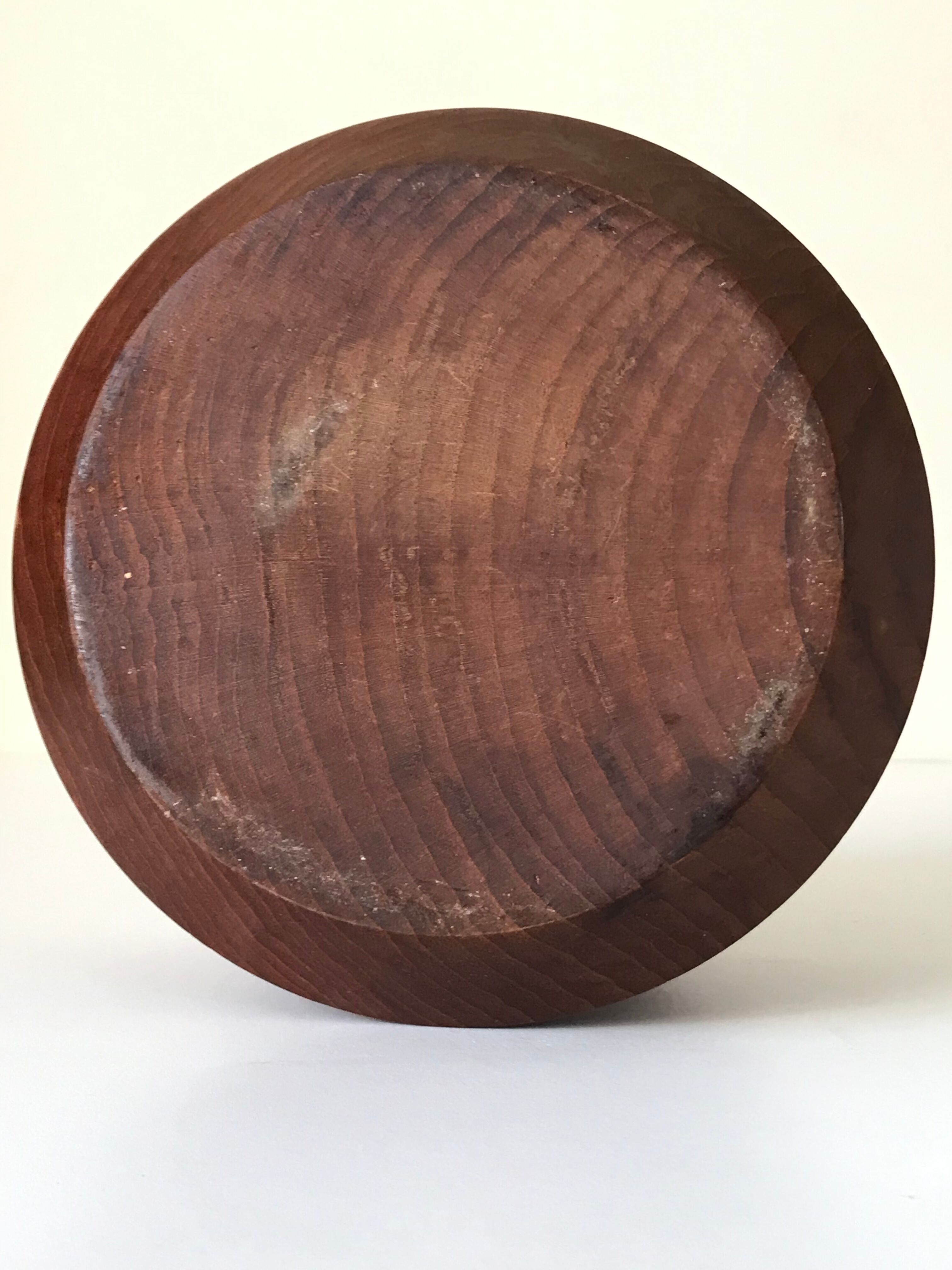 Vintage teak salad bowl design 60 years