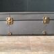 Valise vintage grise