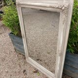 Large antique mirror/wooden frame
