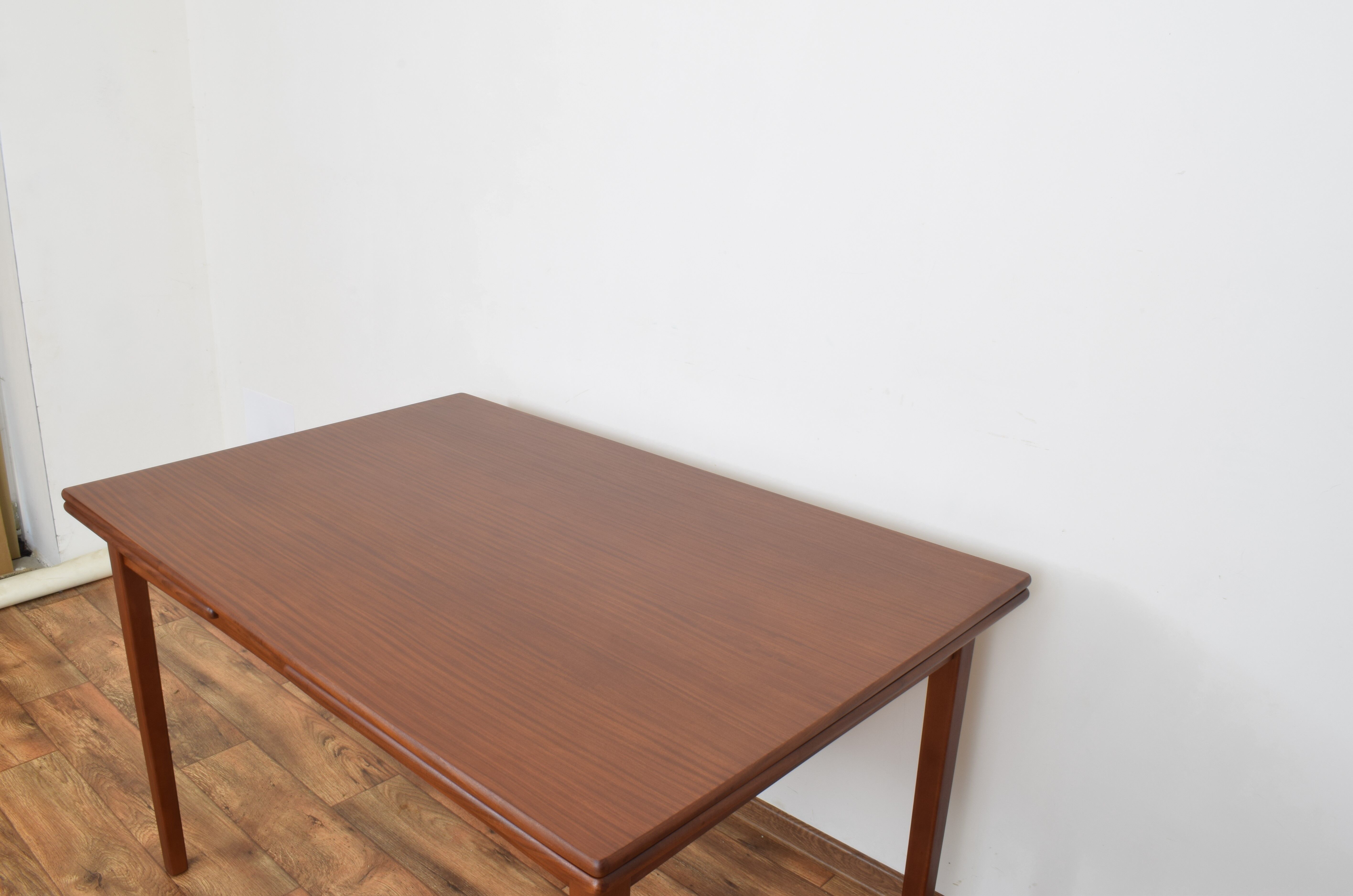 Danish teak extendable dining table, 1960s