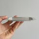 Set of 6 small silver-plated trays