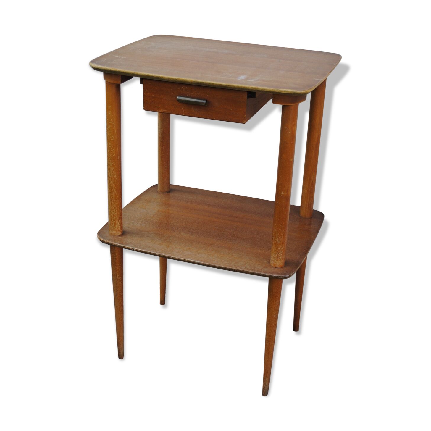 Desserte bois vintage