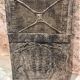 Porte africaine en bois sculpté de l'ethnie senoufo de Côte d'Ivoire