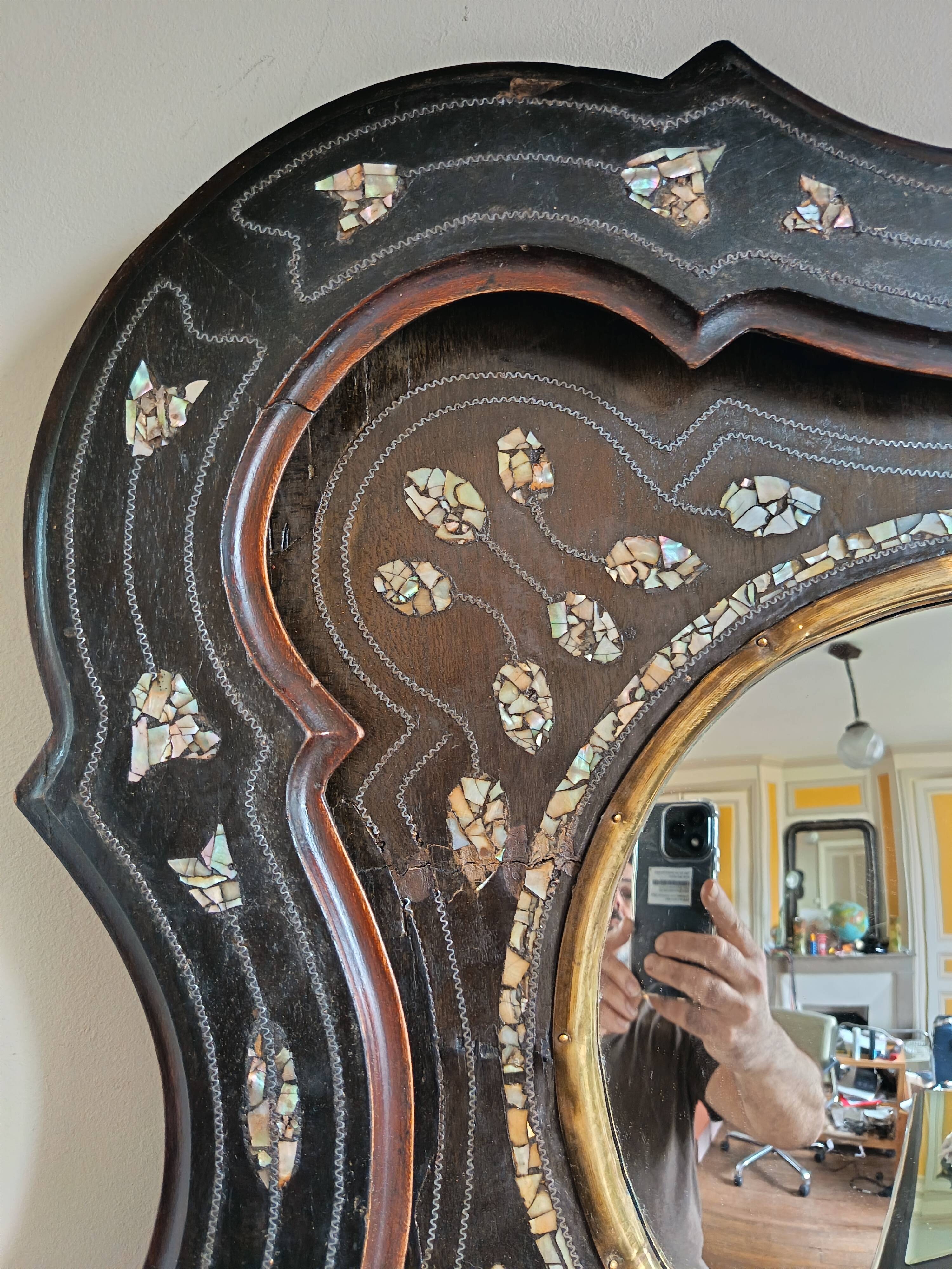 Ancient witch's mirror