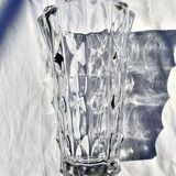 Glass vase with spikes year 60s70s