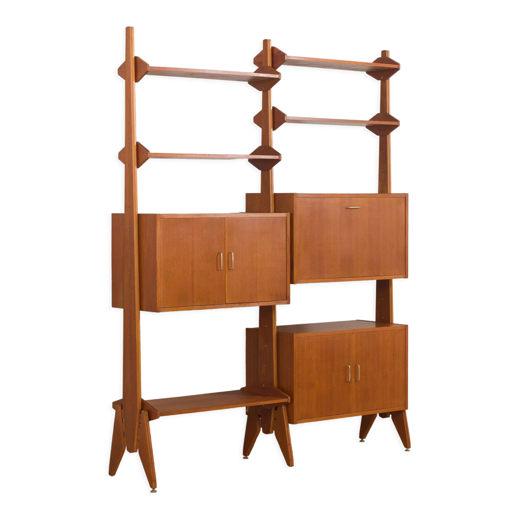 Bibliothèque autoportante italienne