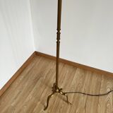 golden floor lamp