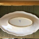Earthenware dish signed