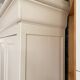 Walnut wardrobe, early 20th century