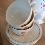 Badonviller half porcelain coffee or tea service