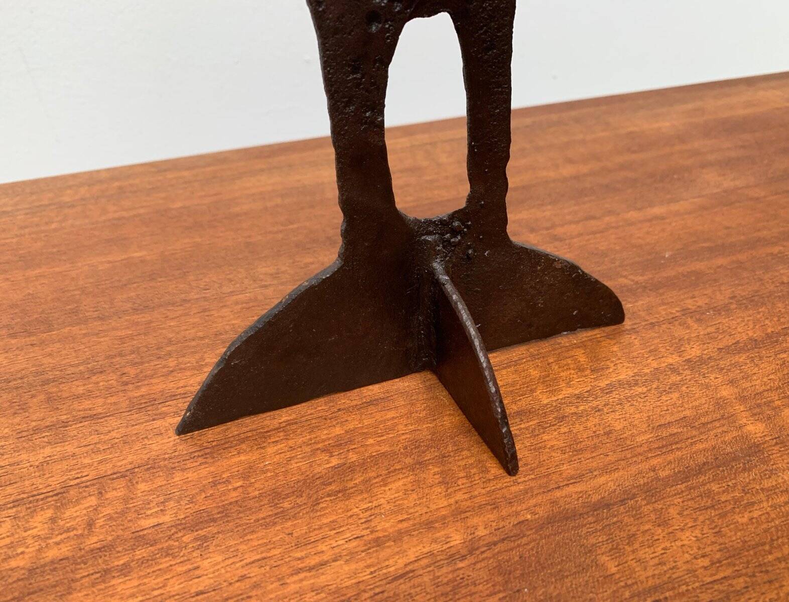 Brutalist Mid-Century Tree of Life Candle Holder by Bertil Vallien for Kosta Boda