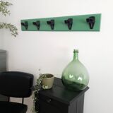 Old green coat hanger